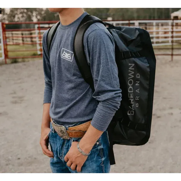 Baredown Duffle Bag - Assorted Colours, Color: Black &amp; Charcoal