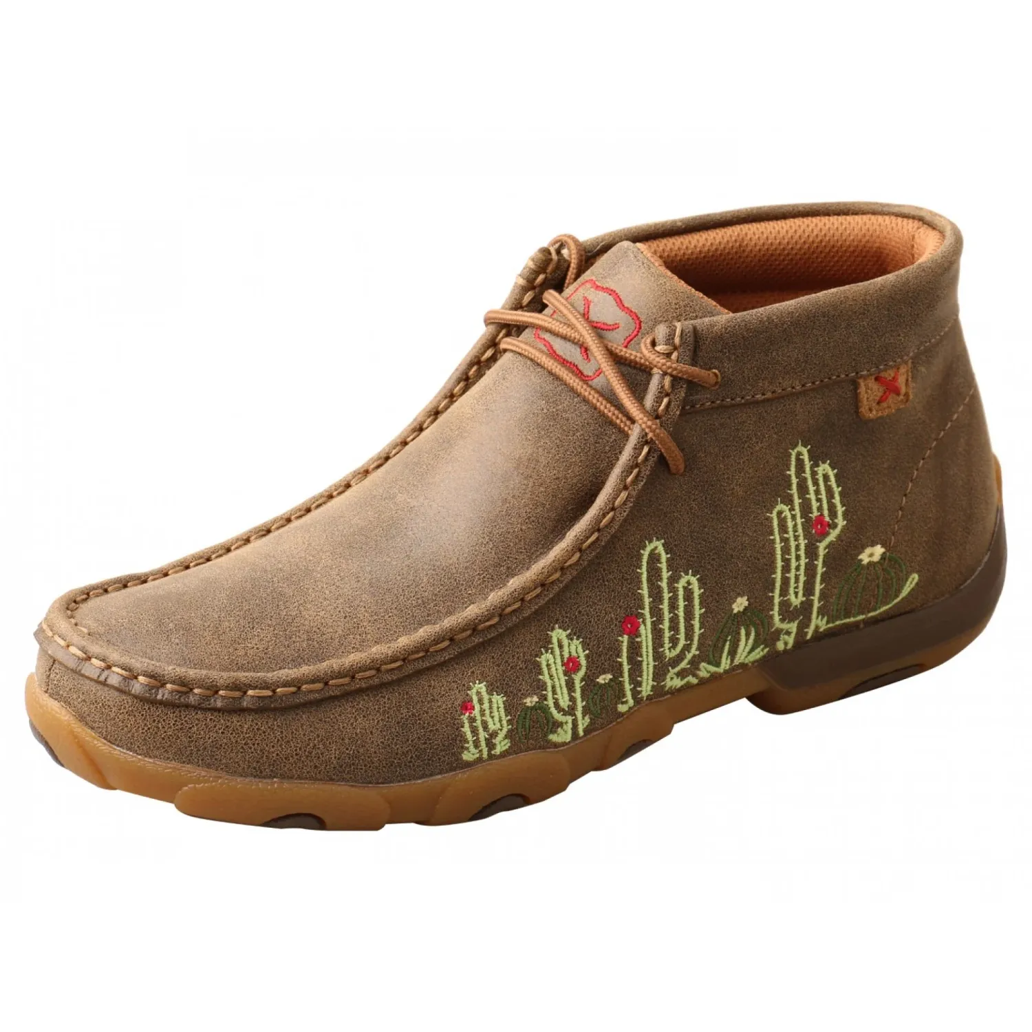 Twisted X Women's Chukka - Cactus Print, Size: 5.5