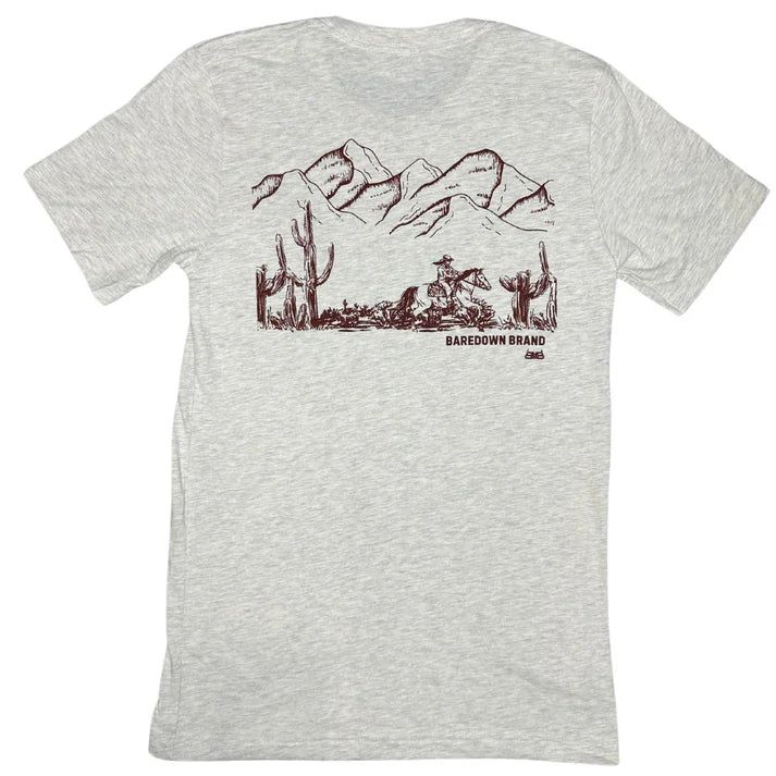 Baredown Brand Lonesome T-Shirt- Heather