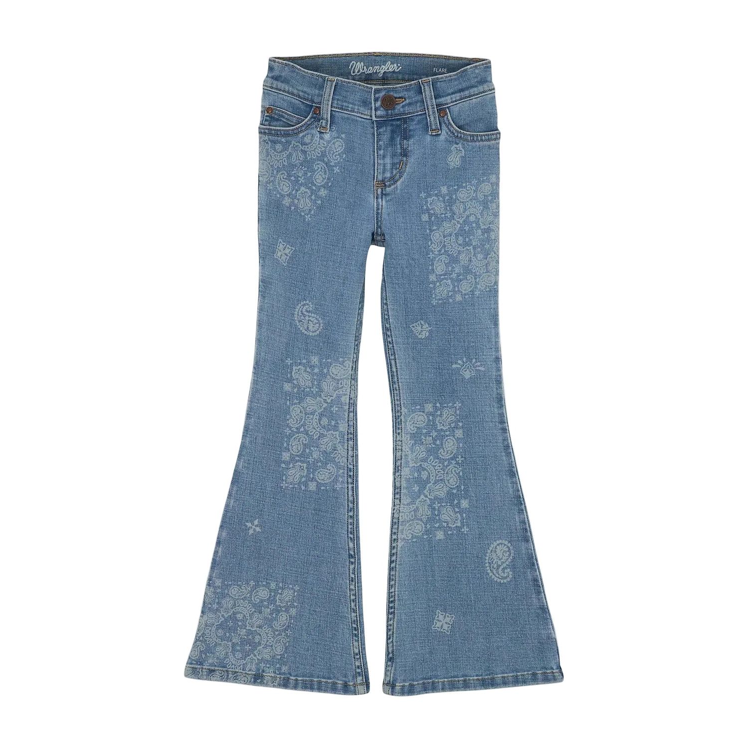 Wrangler Girl's Western Retro Flare Jean- Melody