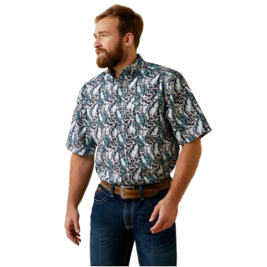 Ariat Men's O'Shea Classic SS Shirt White