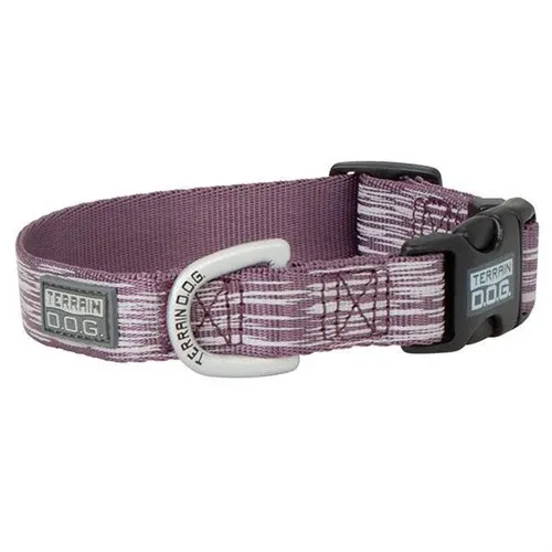 Weaver Large 1" x 17 - 25" Snap-N-Go Collar, Colour: 206-PLUM SPACE DYE