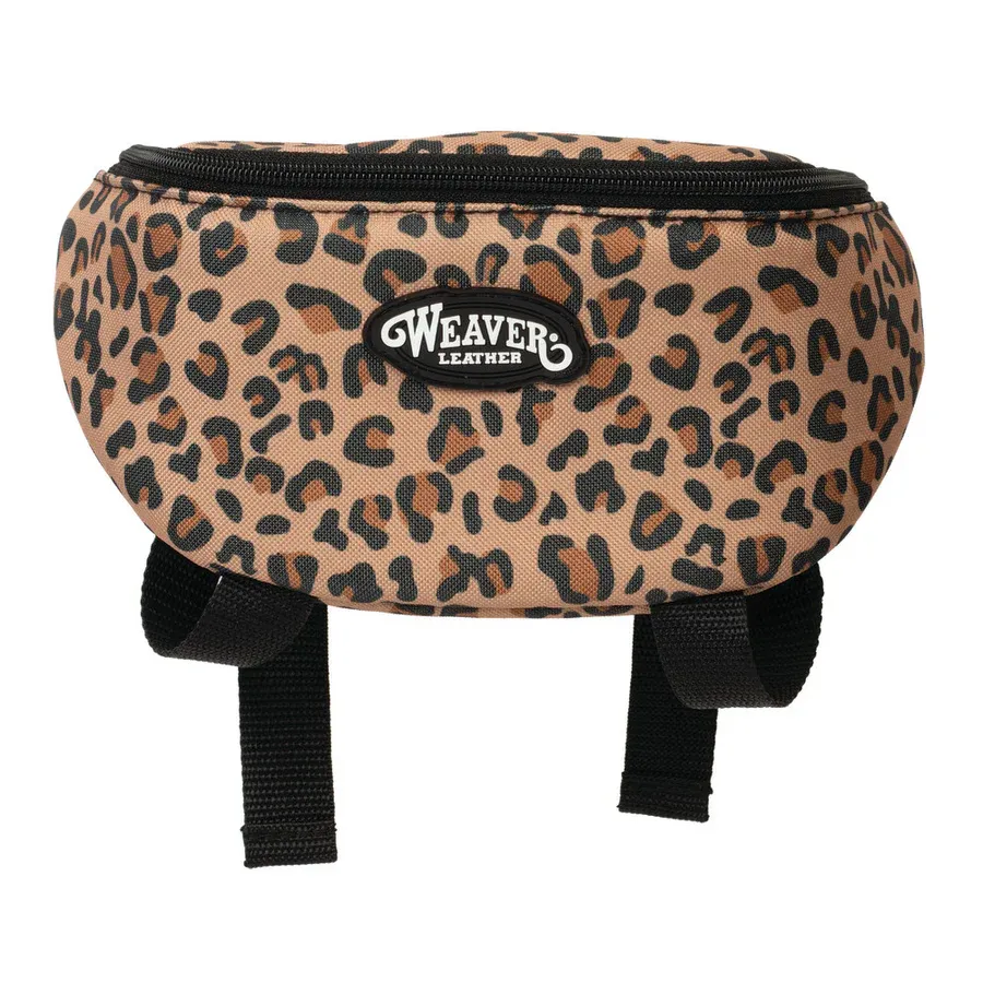 Weaver Leather Saddle Pouch, Color: 202-Cheetah