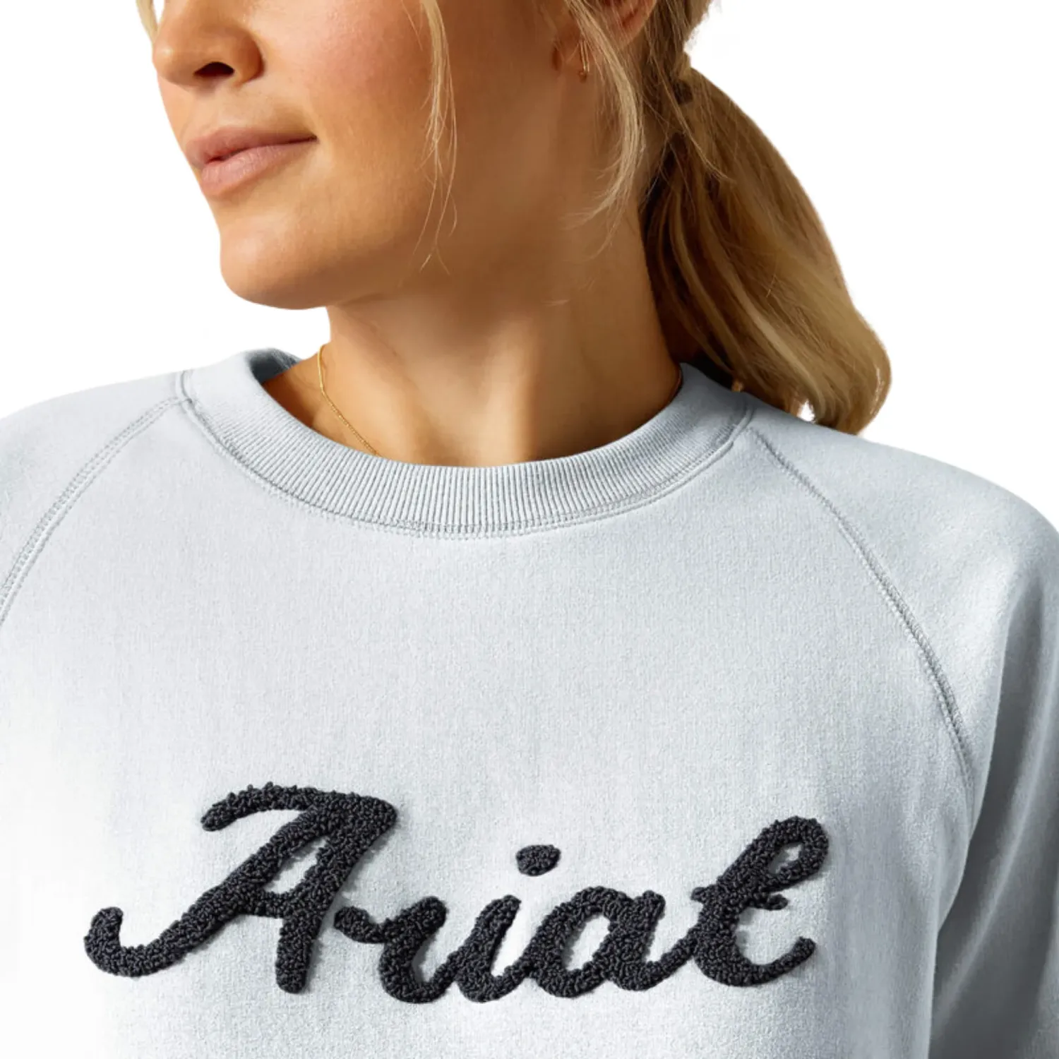 Ariat Women's Benicia Sweatshirt - Cerulean Heather