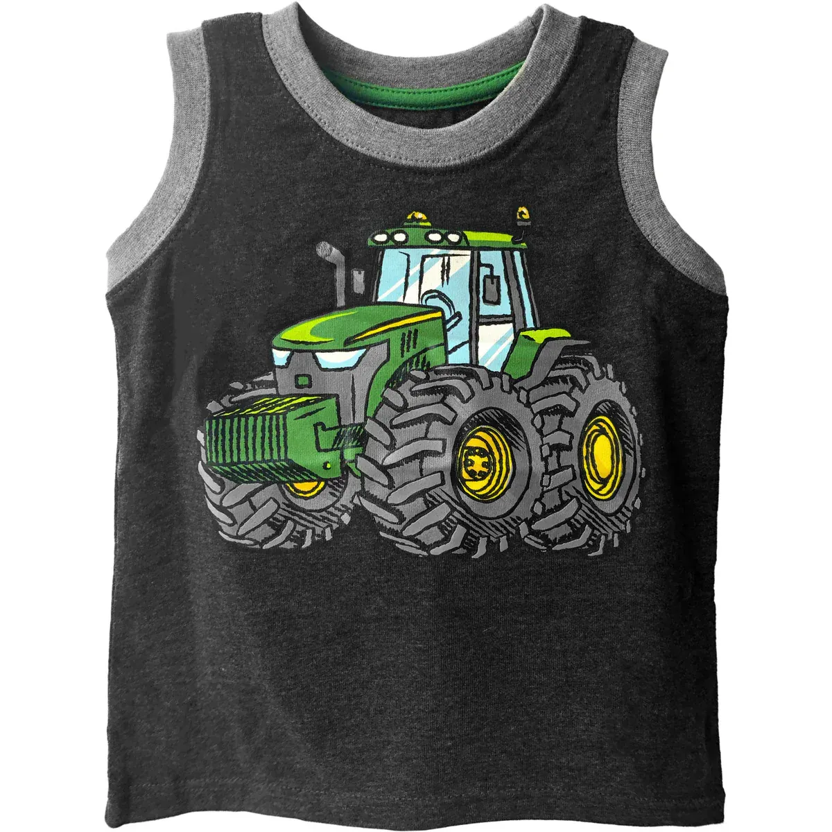 John Deere Tractor Muscle Shirt, Size: 4