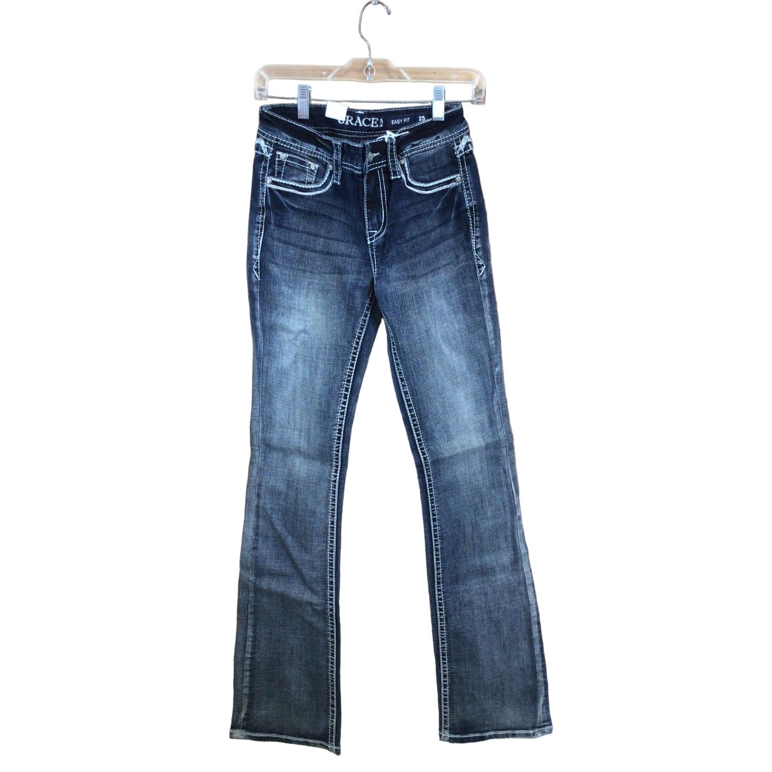 Grace in LA Women's Aztec Yoke Jeans