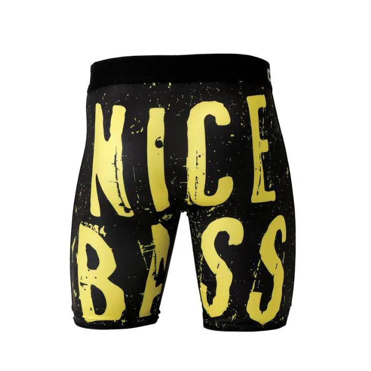 Cinch Men's 9" Bass Boxer Briefs - Black