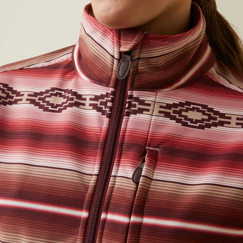 Ariat Women's Softshell Jacket Blushing Serape