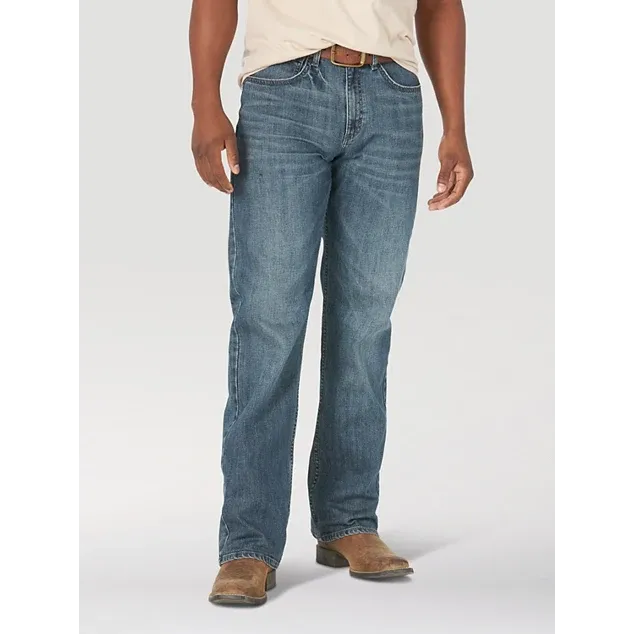 Wrangler Mens 20X No.33 Extreme Relaxed Jeans Silo, Length: 32, Waist: 28