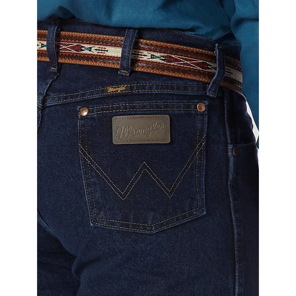 Wrangler Men's Cowboy Cut Original Fit Jeans - Prewashed Indigo, Length: 32, Waist: 28