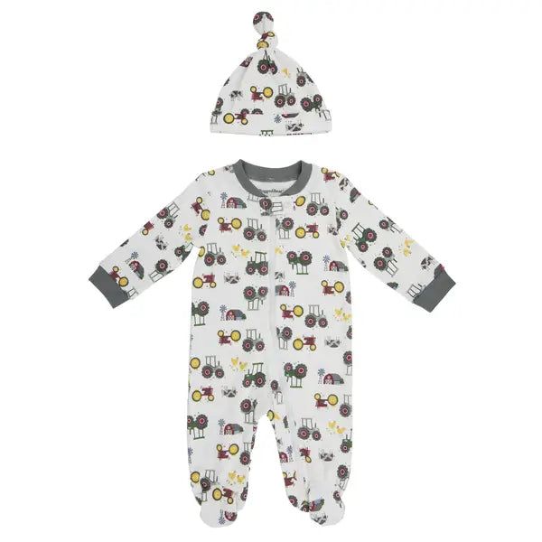 Rugged Bear Long Sleeve Coverall Set