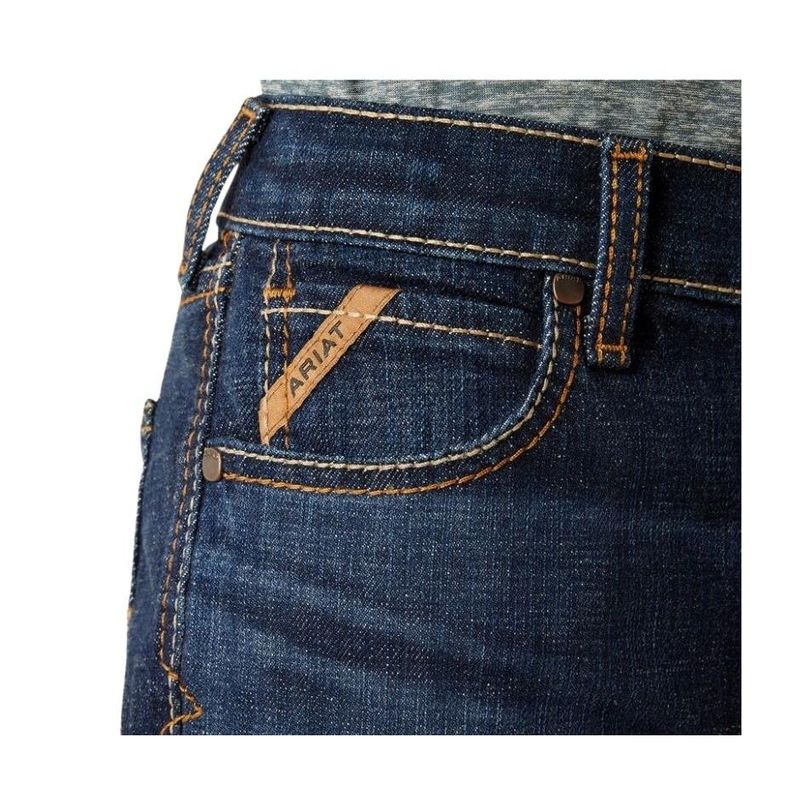 Ariat Boy's B4 Relaxed Rolland Boot Cut Jeans - Pima