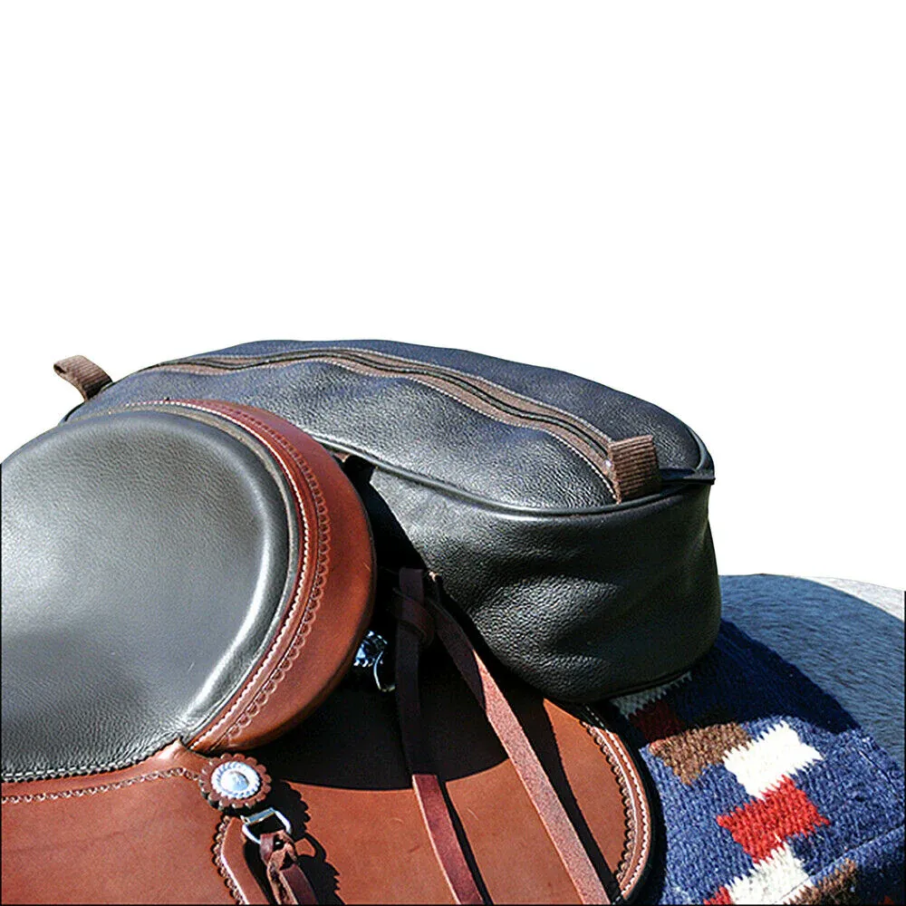 Leather Shaped Cantel Bag, Size: SMALL