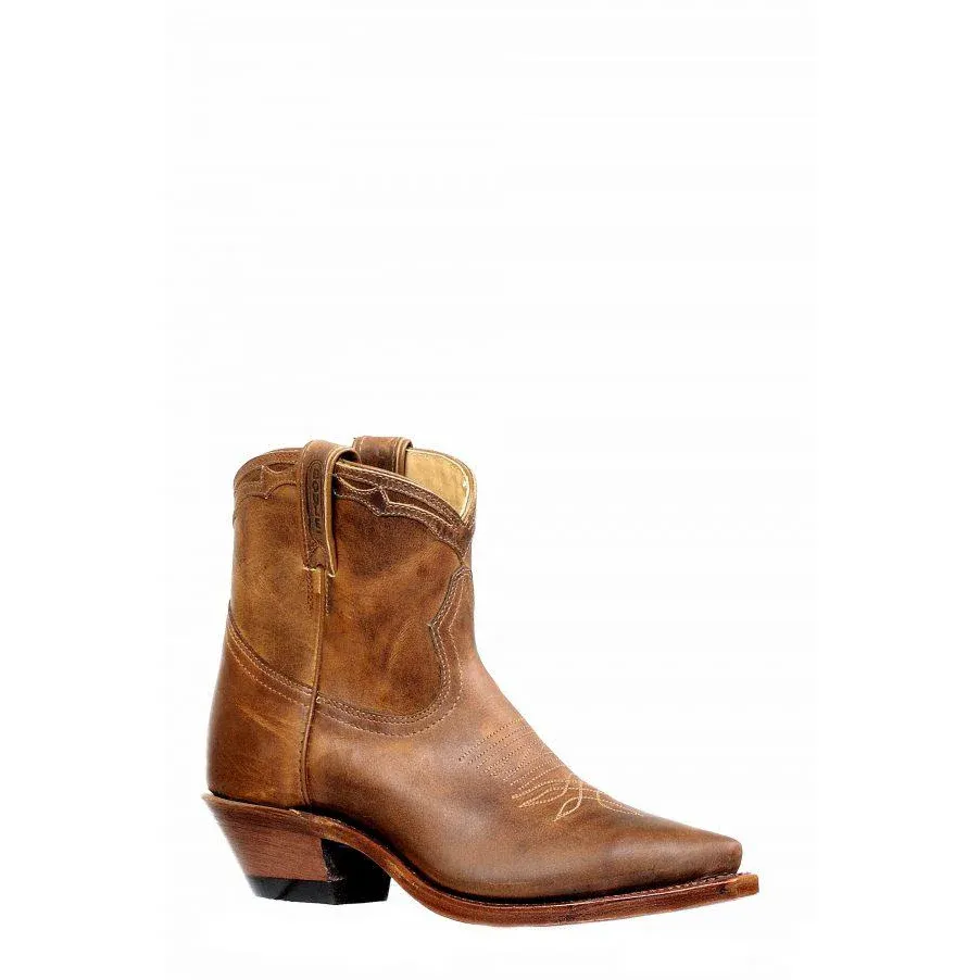 Boulet Women's Snip Boot - Hillbilly Golden w/Snip Toe, Size: 5.5