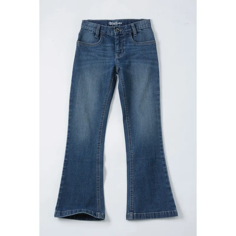 Cruel Girl Violet Medium Stone Jeans