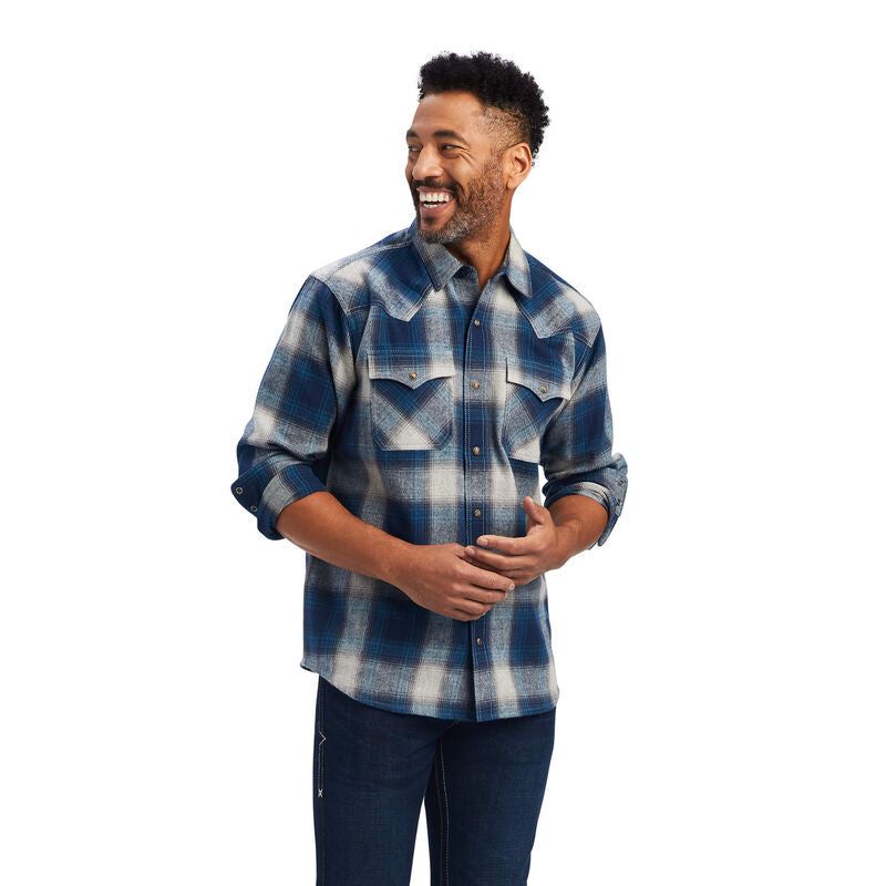 Ariat Mens Halston Retro Snap LS Shirt