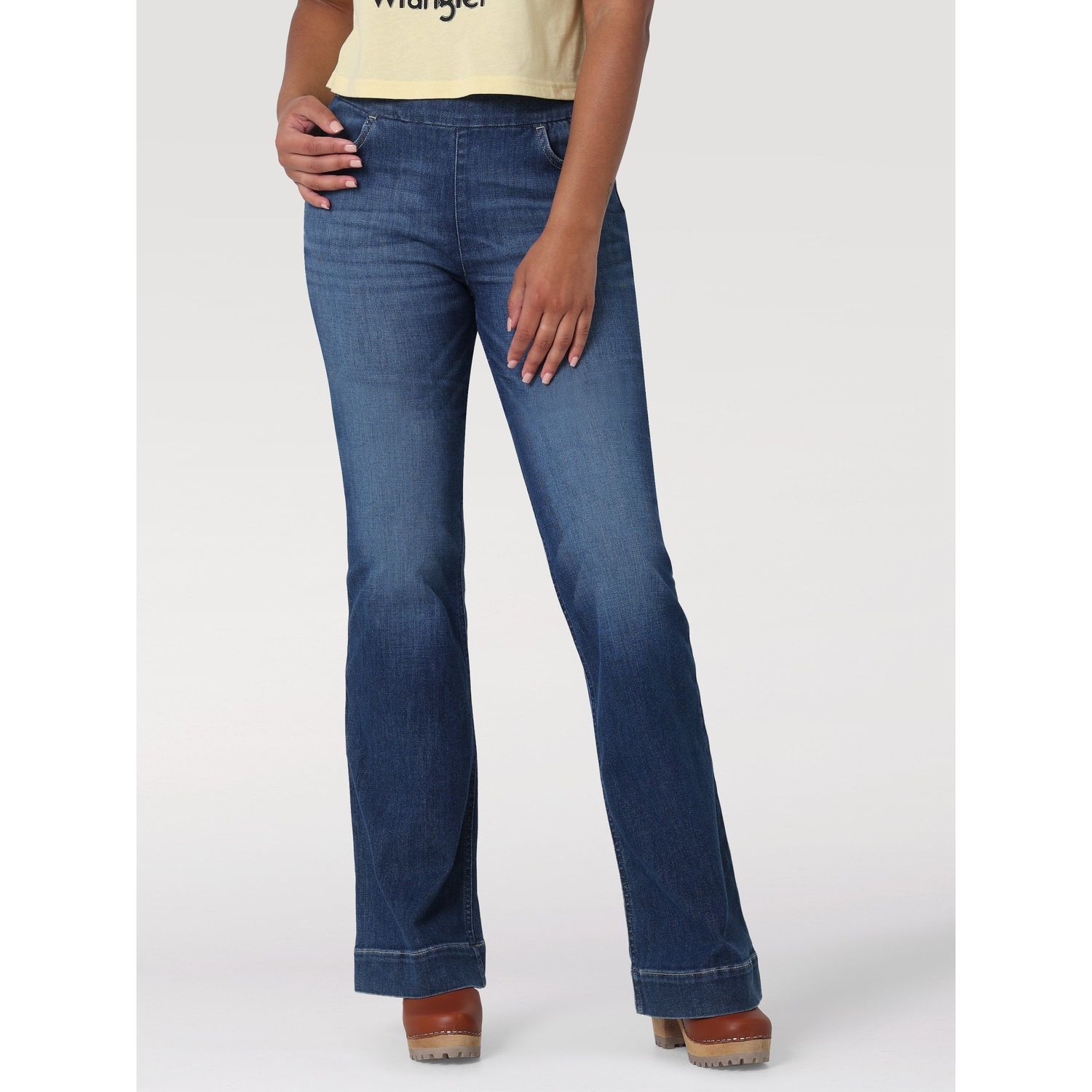 Wrangler Womens Retro Pull On Trouser Jeans *FINAL SALE*