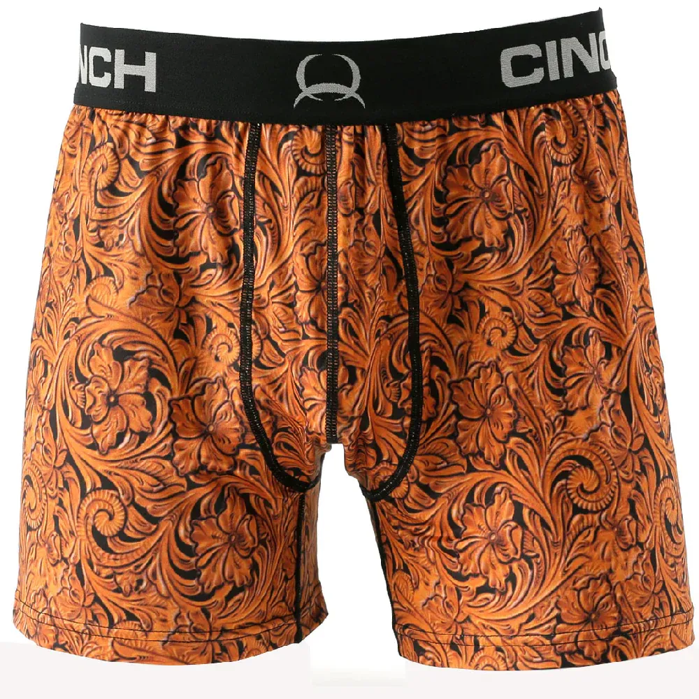 **Cinch Men's Loose Fit Boxers - Brown