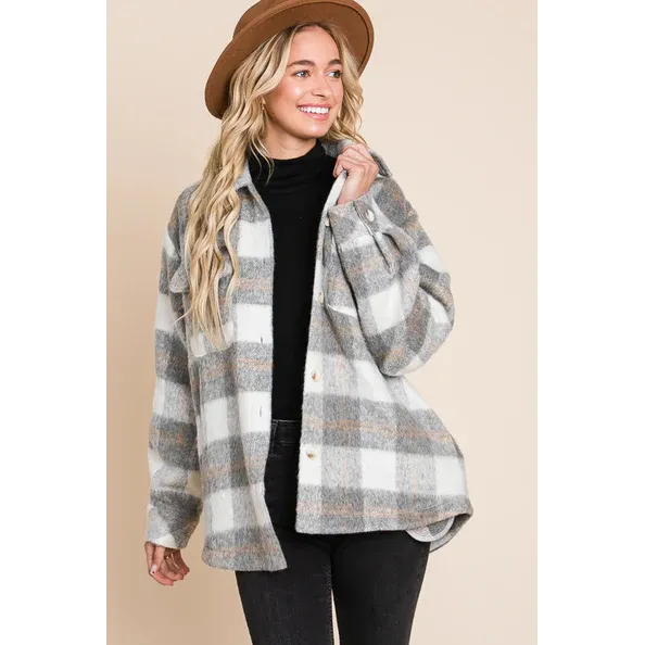 Vanilla Bay Women's Long Sleeve Jacket, Colour: Heather Grey, Size: S
