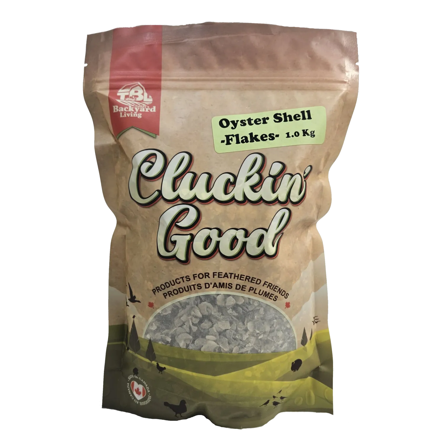 Cluckin' Good Oyster Shell Flakes-1KG