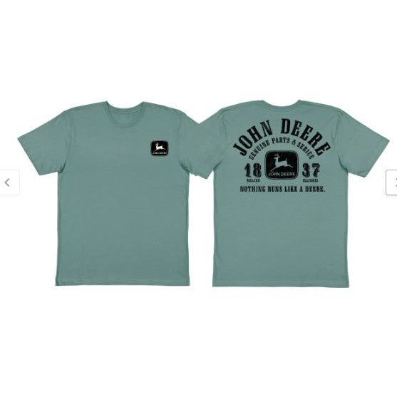 John Deere Logo Tee Shirt - Basil