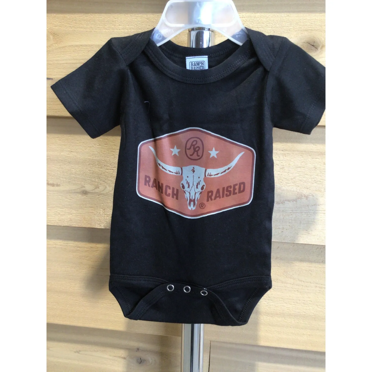 Ranch Raised Longhorn Onesie-