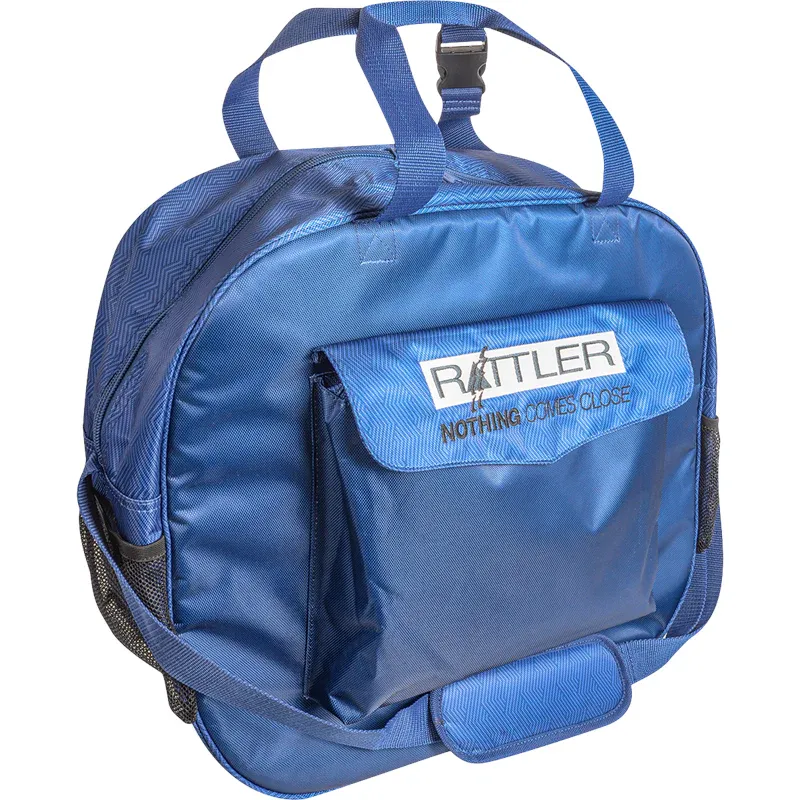 Rattler Single Compartment Rope Bag, Colour: NAVY CHEVRON NAVY
