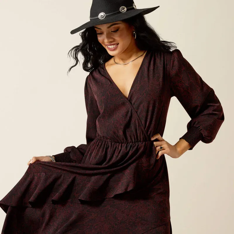 Ariat Women's Arizona Dress - Port Royal Python