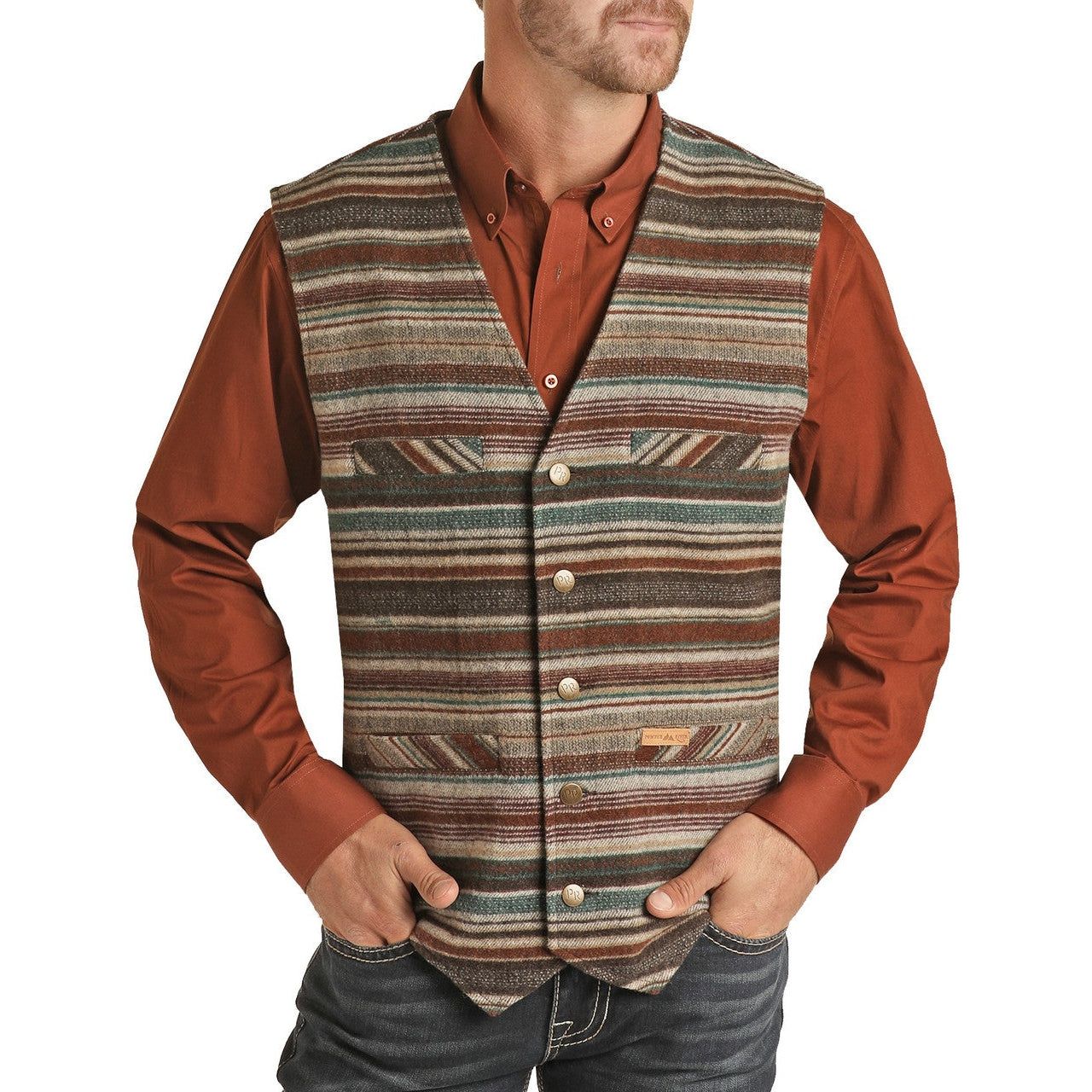 Powder River Serape Nevada Vest