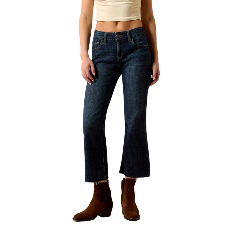 **Ariat Women's Perfect Rise Lucy Kick Flare Jean- Rascal