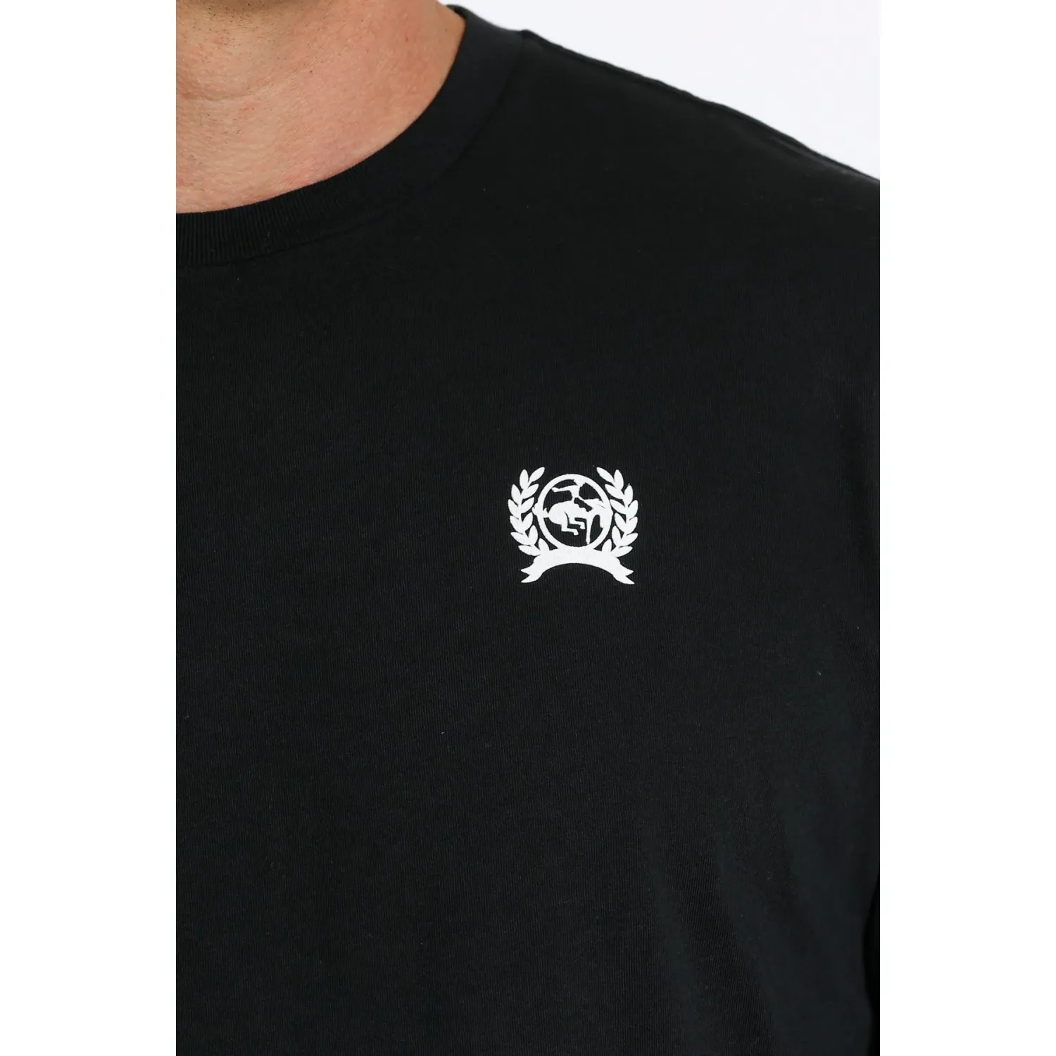 Cinch Men's Long Sleeve Tee Shirt - Black