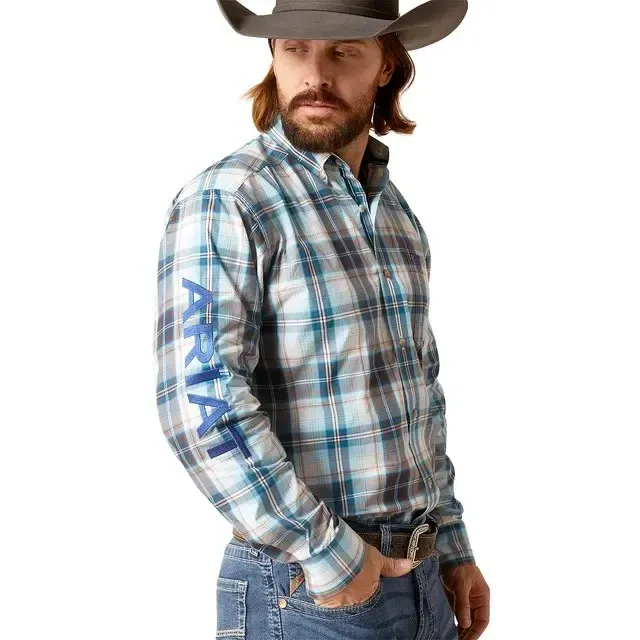 Ariat Men's Pro Series Team Wilder Classic Fit Shirt - White