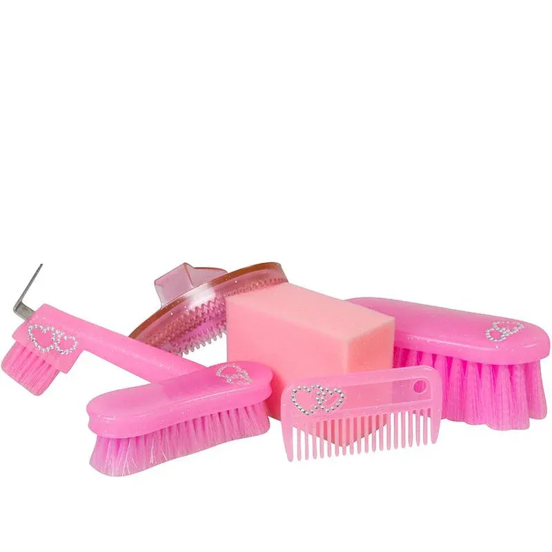 Weaver Leather Youth Livestock Grooming Kit, Color: Pink
