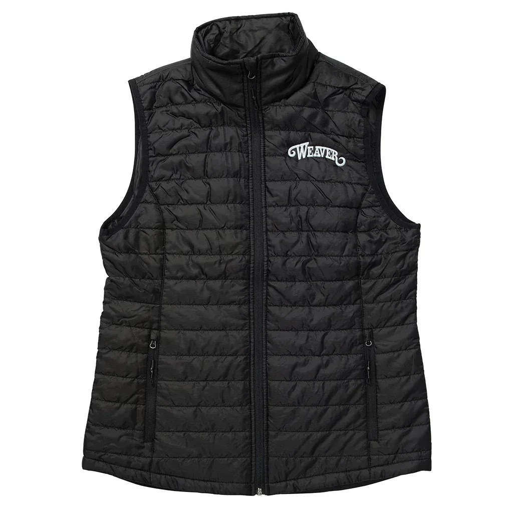 Weaver Puffy Vest - Black, Size: S