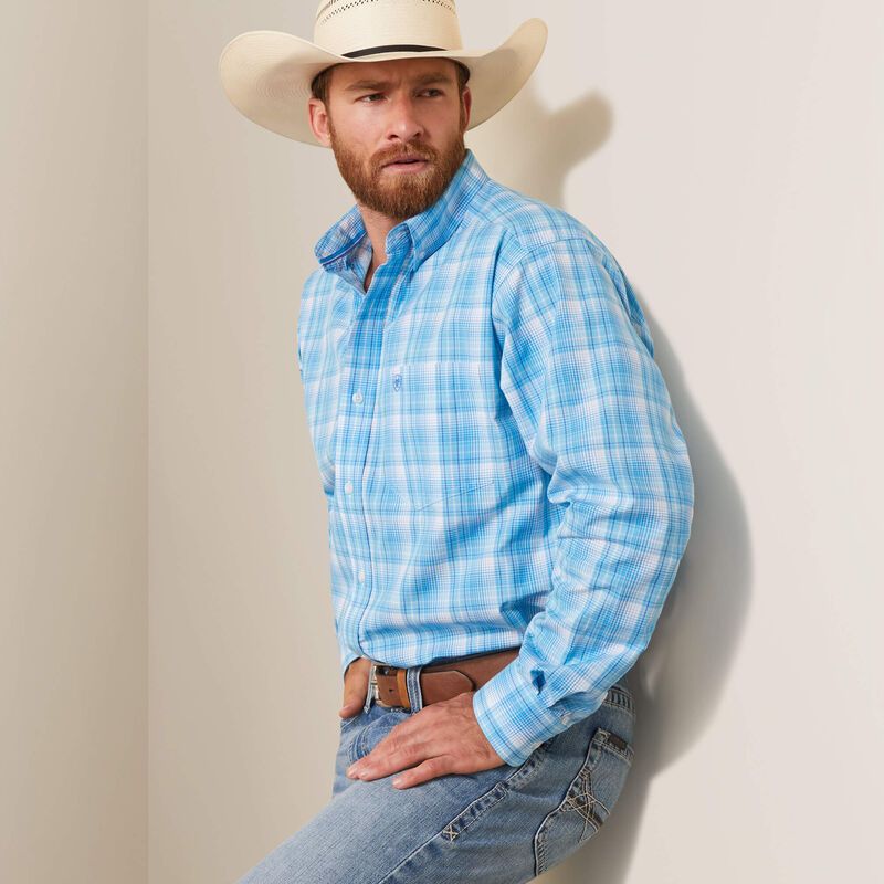 Ariat Men's Pro Lyle Classic Fit Shirt White