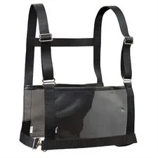 Weaver Exhibitor Number Harness - Black, Size: XS/S
