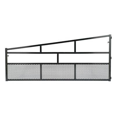 Weaver Steel; Fan Cage Stall Divider - Black, Size: LEFT