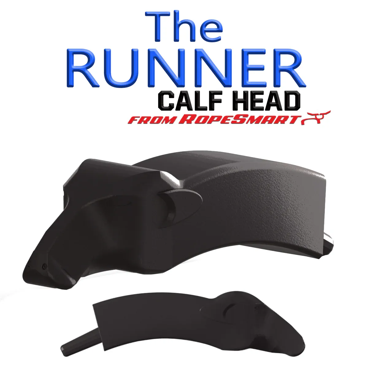 RopeSmart Calf Head, Color: Black