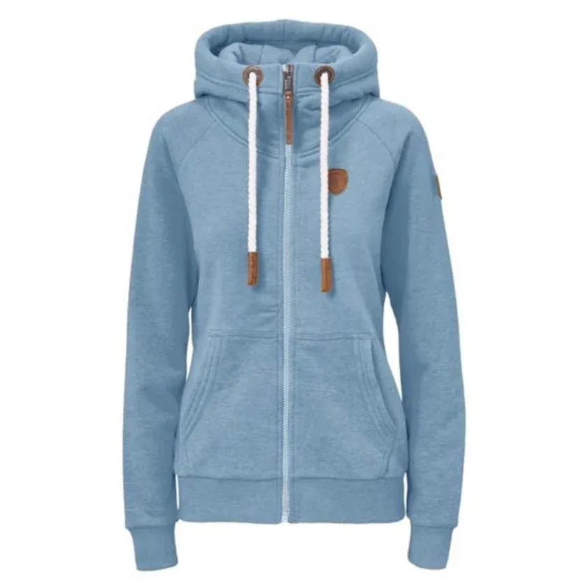 Wanakome Women's Hera Full Zip Hoodie - Multiple Colours, Color: Arctic Sky, Size: XS