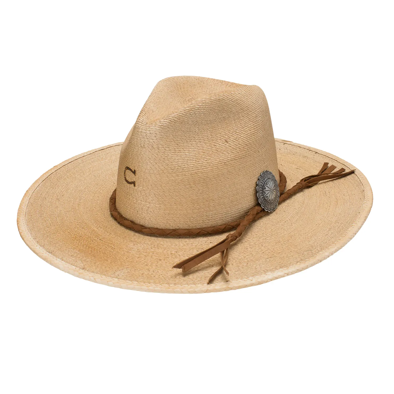 Charlie 1 Horse Lefty Straw Fashion Hat - Copper