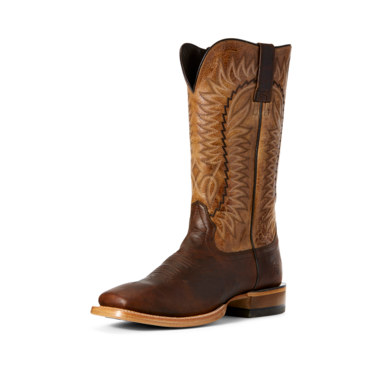 Ariat Men's Relentless Elite Western Boot - Rich Clay/Wild Horse Tan