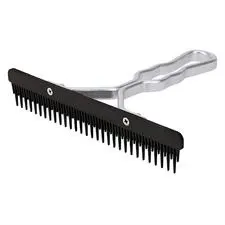 Weaver Fluffer Comb with Aluminum Handle and Replaceable Plastic Blade, ColourID: BLACK