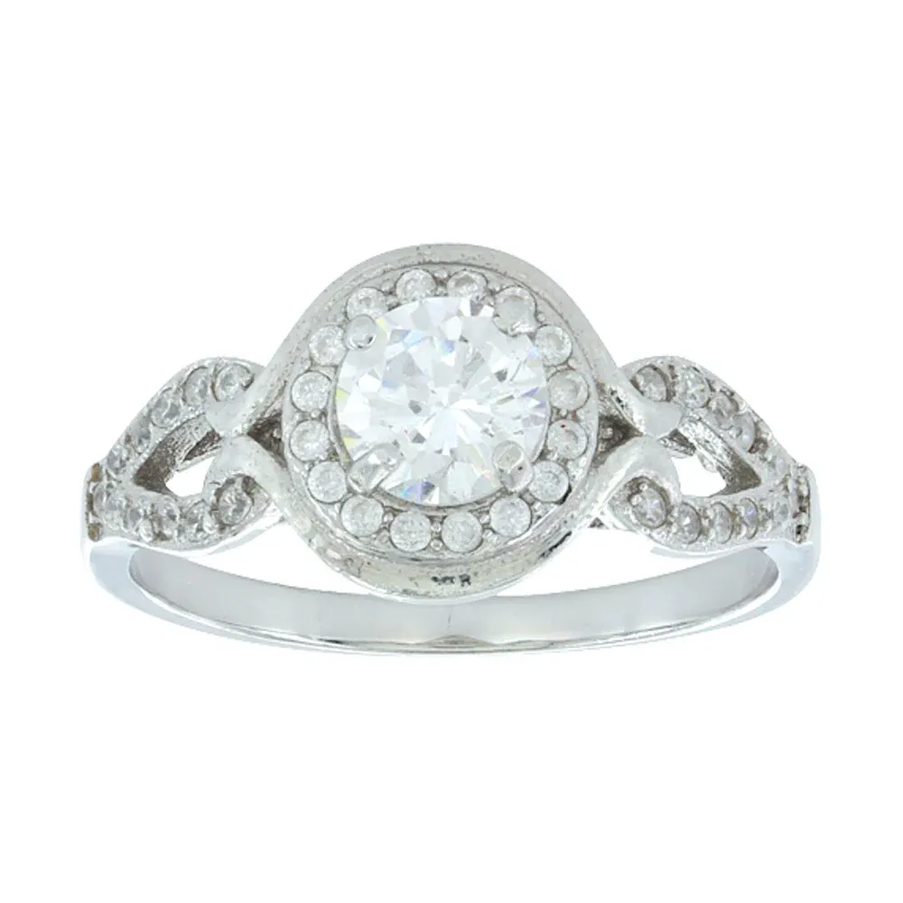 Montana Silversmith CZ Cluster Ring, Size: 6