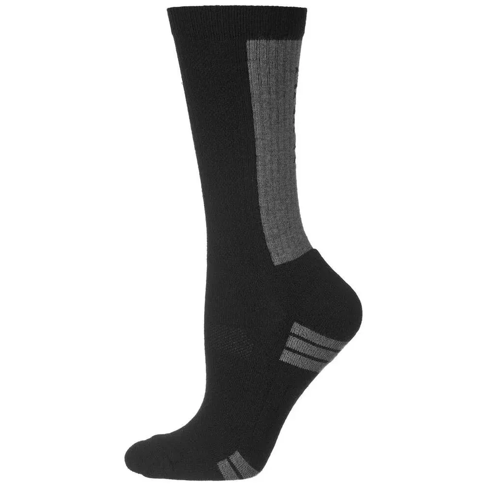 Ariat Men's VenttTEK Mid Calf Performance Socks - 2-Pack, Color: Black, Size: M