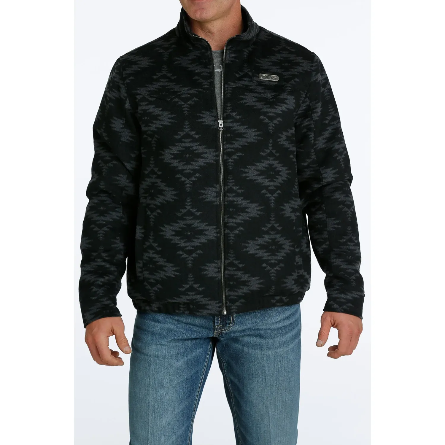 Cinch Men's CC Wooly Jacket Black