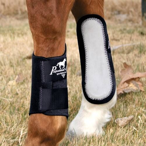 Professional's Choice Competitor Splint Boots, Colour: BLACK
