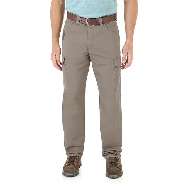 Wrangler Riggs Workwear Men's Cargo Pants - Bark, Length: 30, Waist: 30