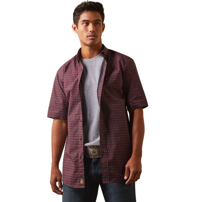 Ariat Mens Irie Fitted Shirt - Black