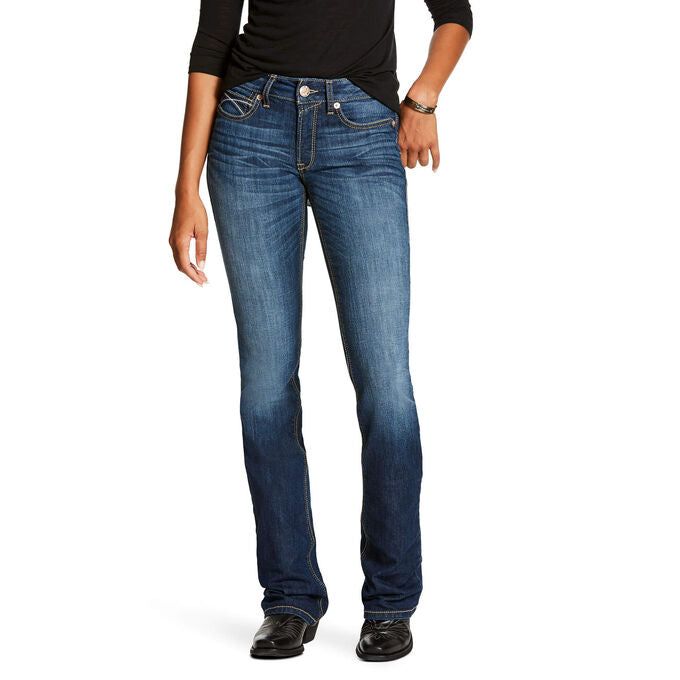 Ariat Women's R.E.A.L. PERFECT Rise Rosa Boot Jeans - Lita