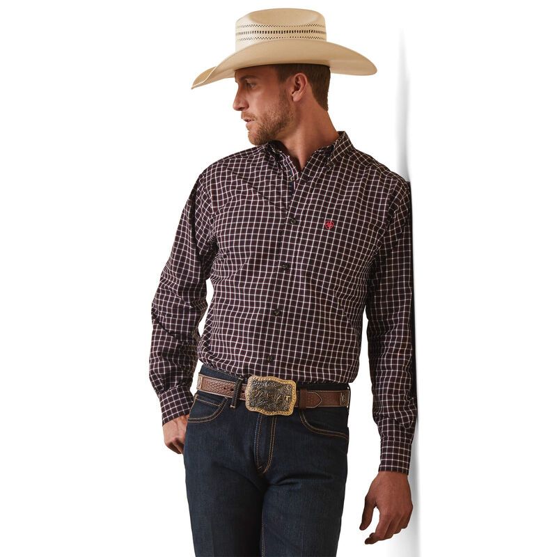 Ariat Men's Pro Series Immanuel Fitted Shirt - Black
